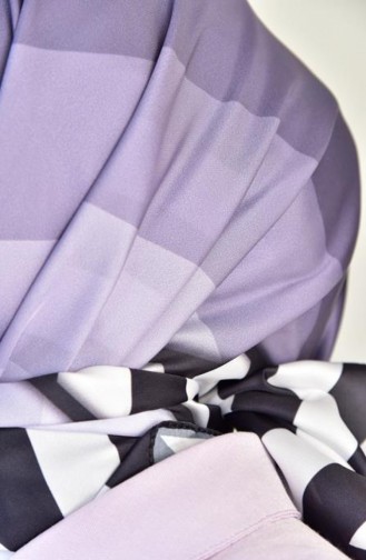 Purple Scarf 3960
