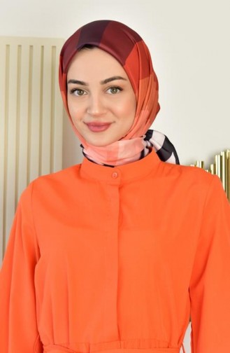 Orange Scarf 3967