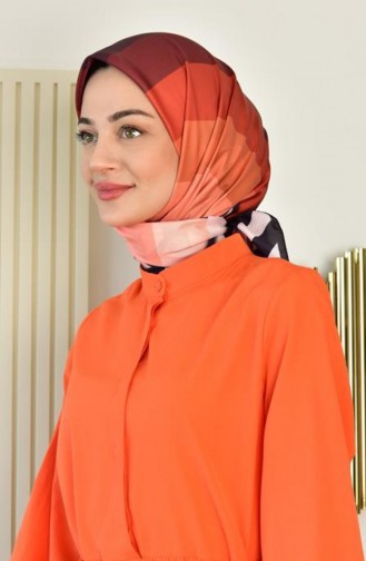 Orange Scarf 3967