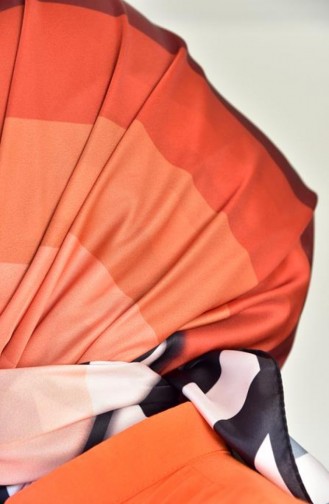 Orange Scarf 3967