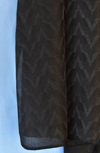 Schwarz Schal 3993