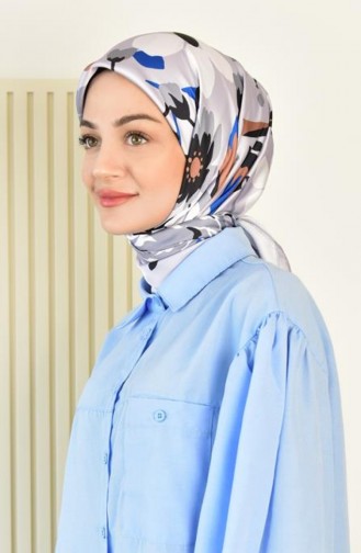 Blau Kopftuch 4024