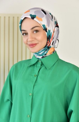 Grau Kopftuch 4025