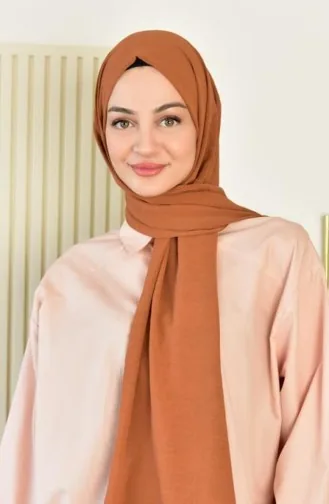 Zimtfarbig Schal 4039