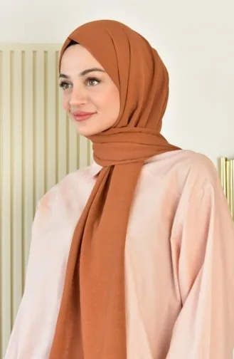 Zimtfarbig Schal 4039