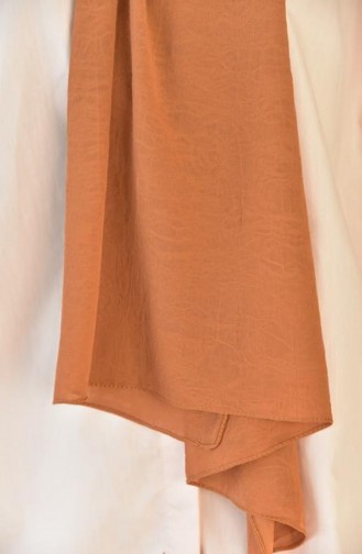 Zimtfarbig Schal 4039
