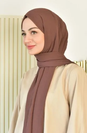 Châle Couleur Brun 4048