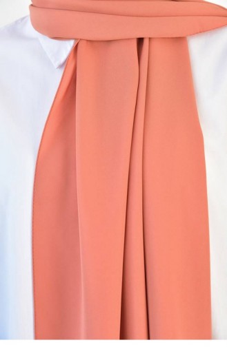 Châle Couleur pêche 848