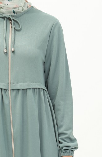 Mint green Abaya 0569-06