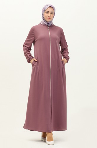 Dark Lilac Abaya 6666-08