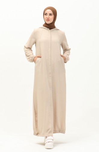 Ecru Abaya 697406-01