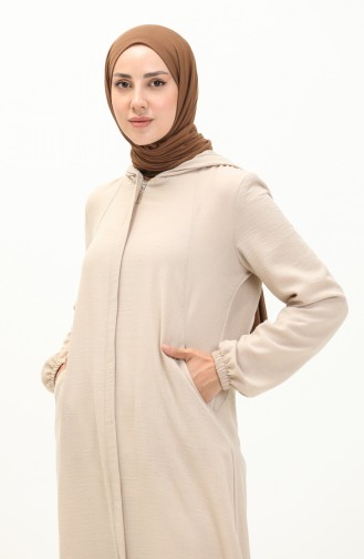Ecru Abaya 697406-01