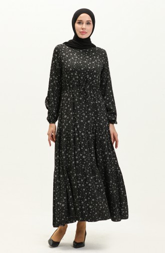 Robe Hijab Noir 81802-01