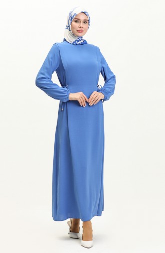 فستان بربطة نسيج آيروبين 2001-04 أزرق 2001-04