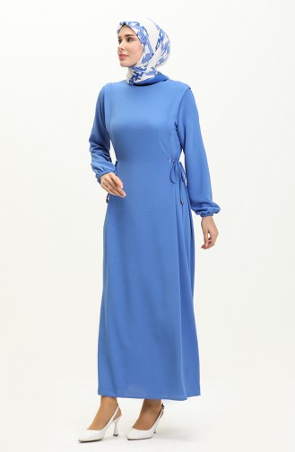 Aerobin Yandan Bağlamalı Elbise 2001-04 Mavi