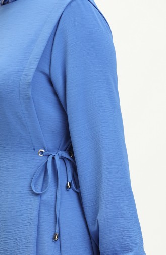 فستان بربطة نسيج آيروبين 2001-04 أزرق 2001-04