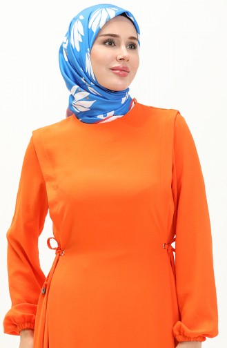 فستان بربطة نسيج آيروبين 2001-06 برتقالي 2001-06