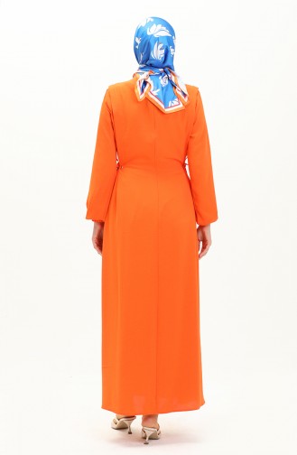 فستان بربطة نسيج آيروبين 2001-06 برتقالي 2001-06