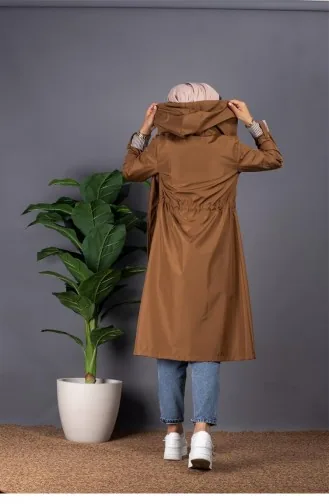 Brown Trench Coats Models 1298