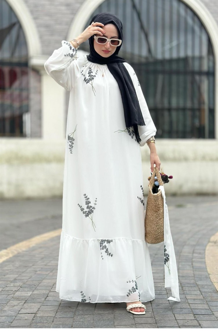 Black Hijab Dress 1666 Sefamerve