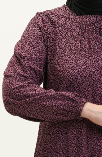 فستان ليلكي 8408-4.Lila