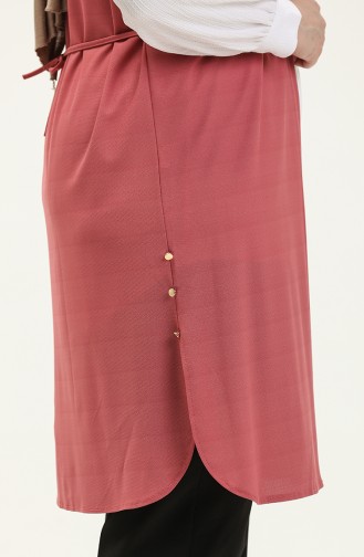 Dusty Rose Waistcoats 4804.GÜL KURUSU