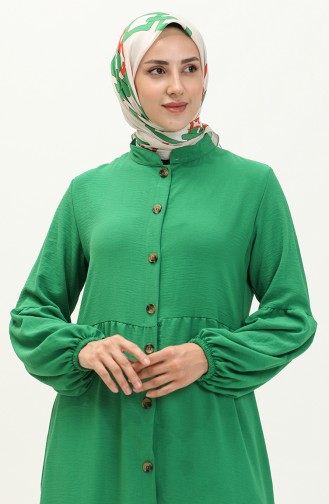 Green Abaya 0204-04