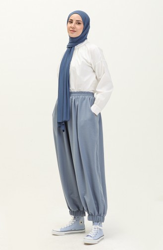 Oyya Pantolon Large Aerobin 238442-02 İndigo 238442-02