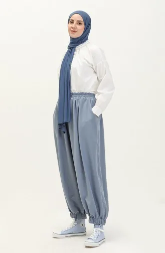 Oyya Pantolon Large Aerobin 238442-02 İndigo 238442-02