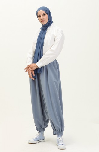 Oyya Pantolon Large Aerobin 238442-02 İndigo 238442-02