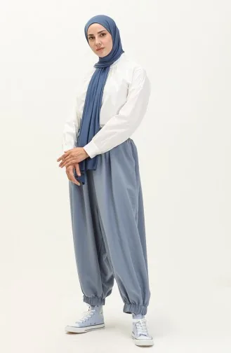 Oyya Pantolon Large Aerobin 238442-02 İndigo 238442-02