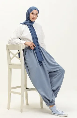 Oyya Pantolon Large Aerobin 238442-02 İndigo 238442-02