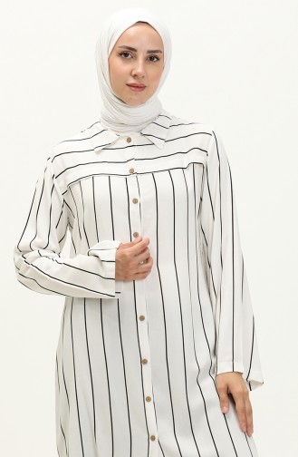 Striped Two Piece Suit 0112A-03 white 0112A-03