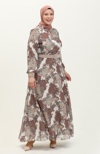 Damson İslamitische Jurk 3026-04