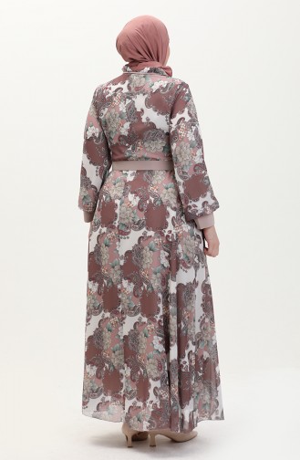 Damson İslamitische Jurk 3026-04