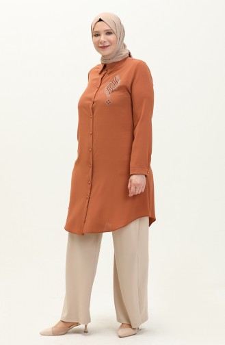 Tobacco Brown Tuniek 2047-02