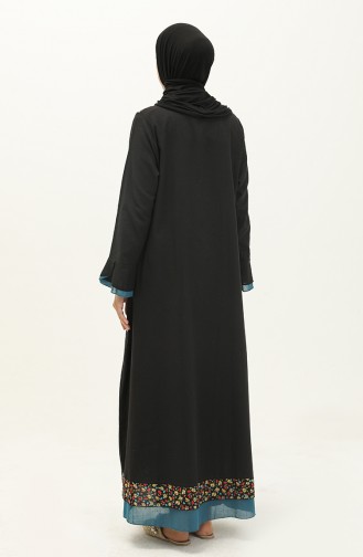 Abaya Authentique 2023-01 Noir 2023-01