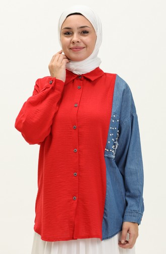 Claret Red Shirt 14554