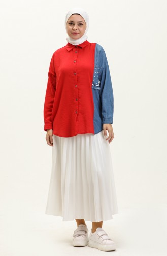 Claret Red Shirt 14554