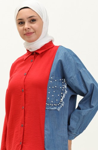 Claret Red Shirt 14554