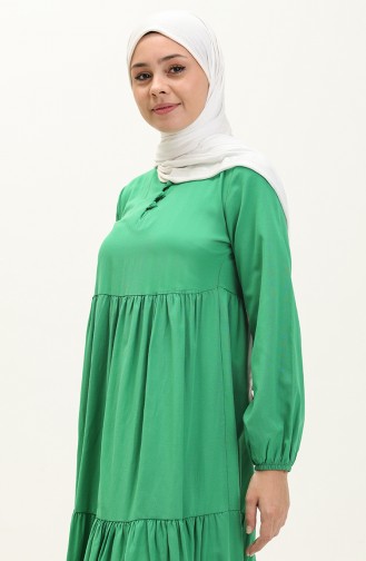 Robe Plissée 401566-06 Vert emeraude 401566-06