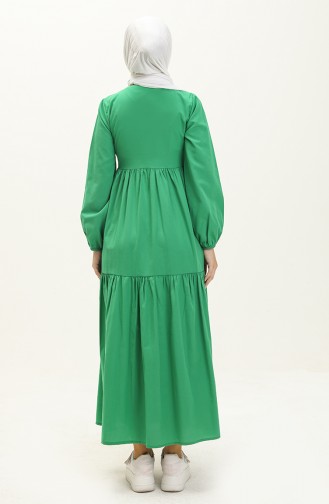 Robe Plissée 401566-06 Vert emeraude 401566-06
