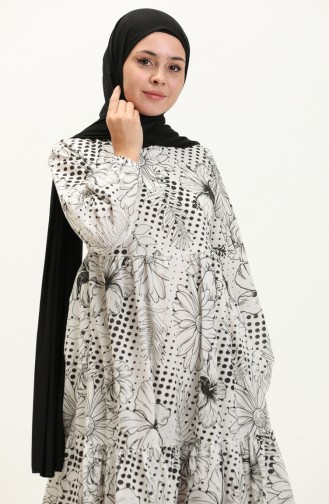 Black İslamitische Jurk 70156-04