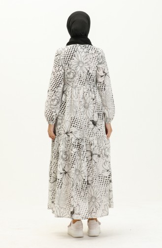 Black İslamitische Jurk 70156-04