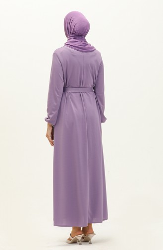 Perlenkleid mit Gürtel 1730-01 Flieder 1730-01