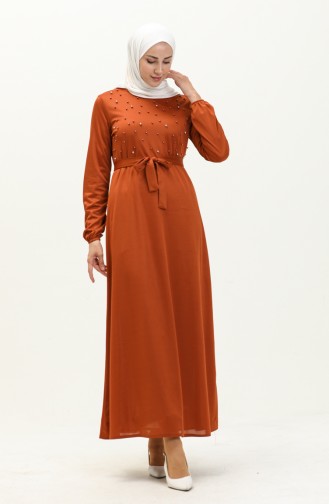 Kleid mit Perlengürtel 1730-02 Fliese 1730-02