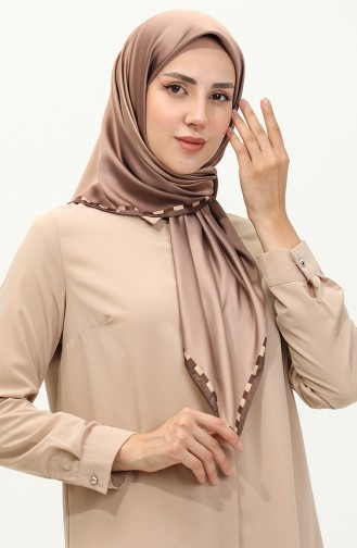 Karaca Plain Rayon Scarf 81016-03 Coffee Milk 81016-03