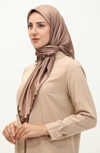 Karaca Plain Rayon Scarf 81016-03 Coffee Milk 81016-03