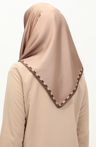 Karaca Plain Rayon Scarf 81016-03 Coffee Milk 81016-03