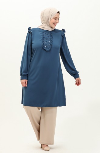 Ruffled Stone Tunic 2013-07 Dark Blue 2013-07